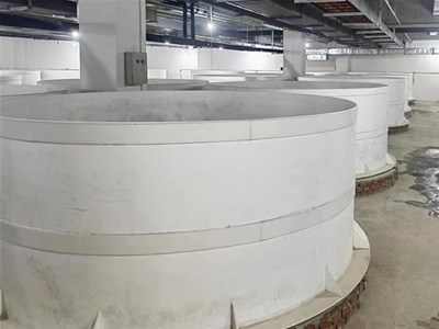 水产养殖鱼池中的PP板